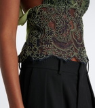 Christopher Esber Aluna lace top