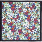 Marni Multicolor Floral Poplin Scarf