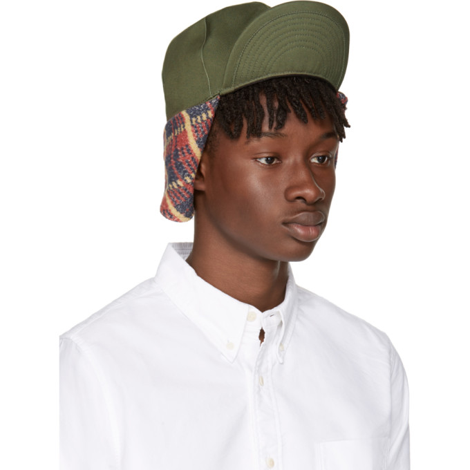 Visvim Green Aviator Hat Visvim