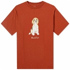 Bram's Fruit Men's Beagle Aquarel T-Shirt in Bordeaux