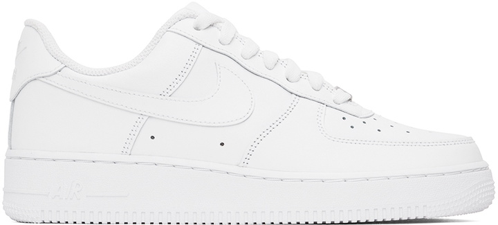 Photo: Nike White Air Force 1 '07 Sneakers