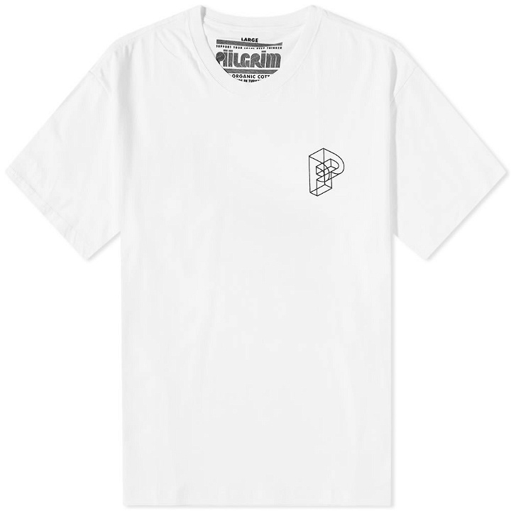 Photo: Piilgrim Men's Contort T-Shirt in White