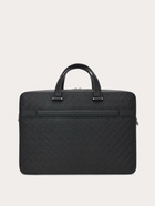 Ferragamo Mens Ferragamo Monogram briefcase in Black