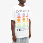 MARKET Men's Internet Friends T-Shirt in White