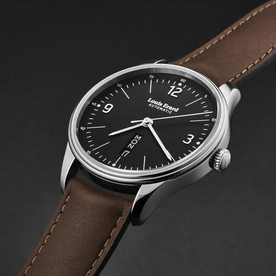 Louis Erard Heritage Automatic Black Dial Mens Watch 72288AA02.BVA01