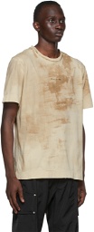 1017 ALYX 9SM Beige Graphic T-Shirt