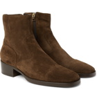 TOM FORD - Rochester Suede Boots - Brown