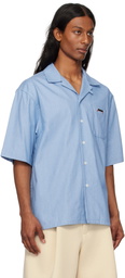 Marni Blue Denim Bowling Shirt