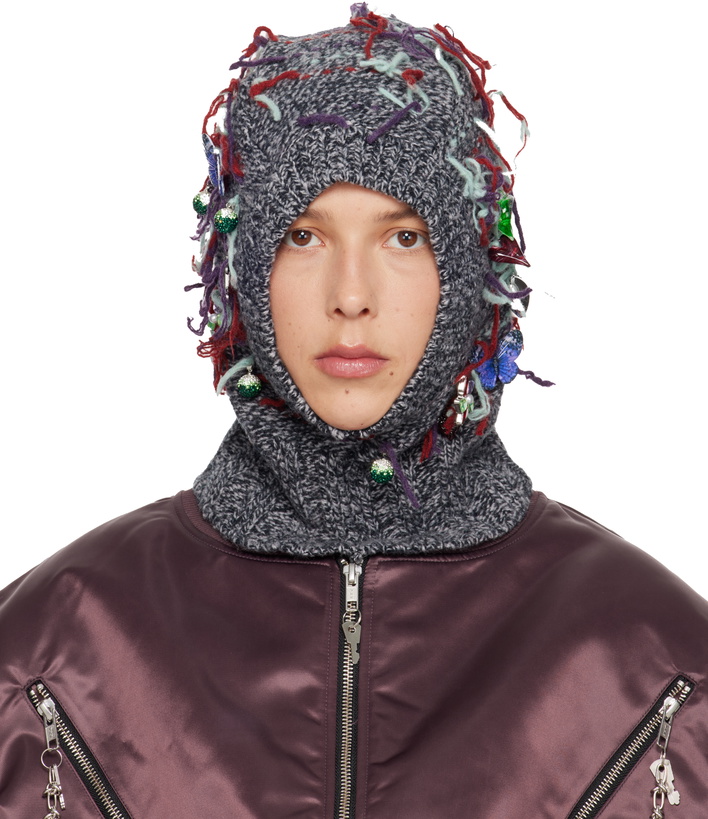 Photo: Chopova Lowena Gray Washed Up Balaclava