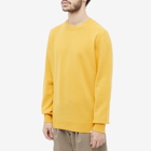 Norse Projects Men's Sigfred Lambswool Crew Knit in Industrial Yellow