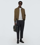 Tom Ford Cotton and silk bomber jacket