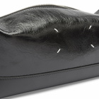 Maison Margiela Women's Small Baguette Bag in Black/Black 