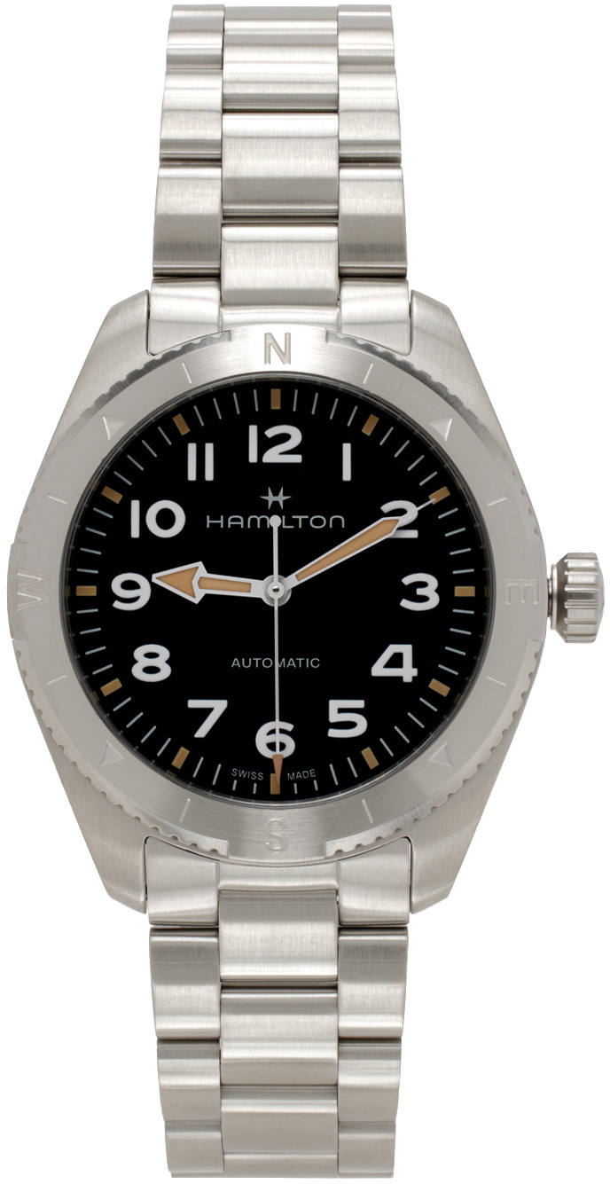 Photo: Hamilton Silver Expedition Automatic Watch