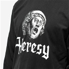 Heresy Men's Researcher Long Sleeve T-Shirt in Black