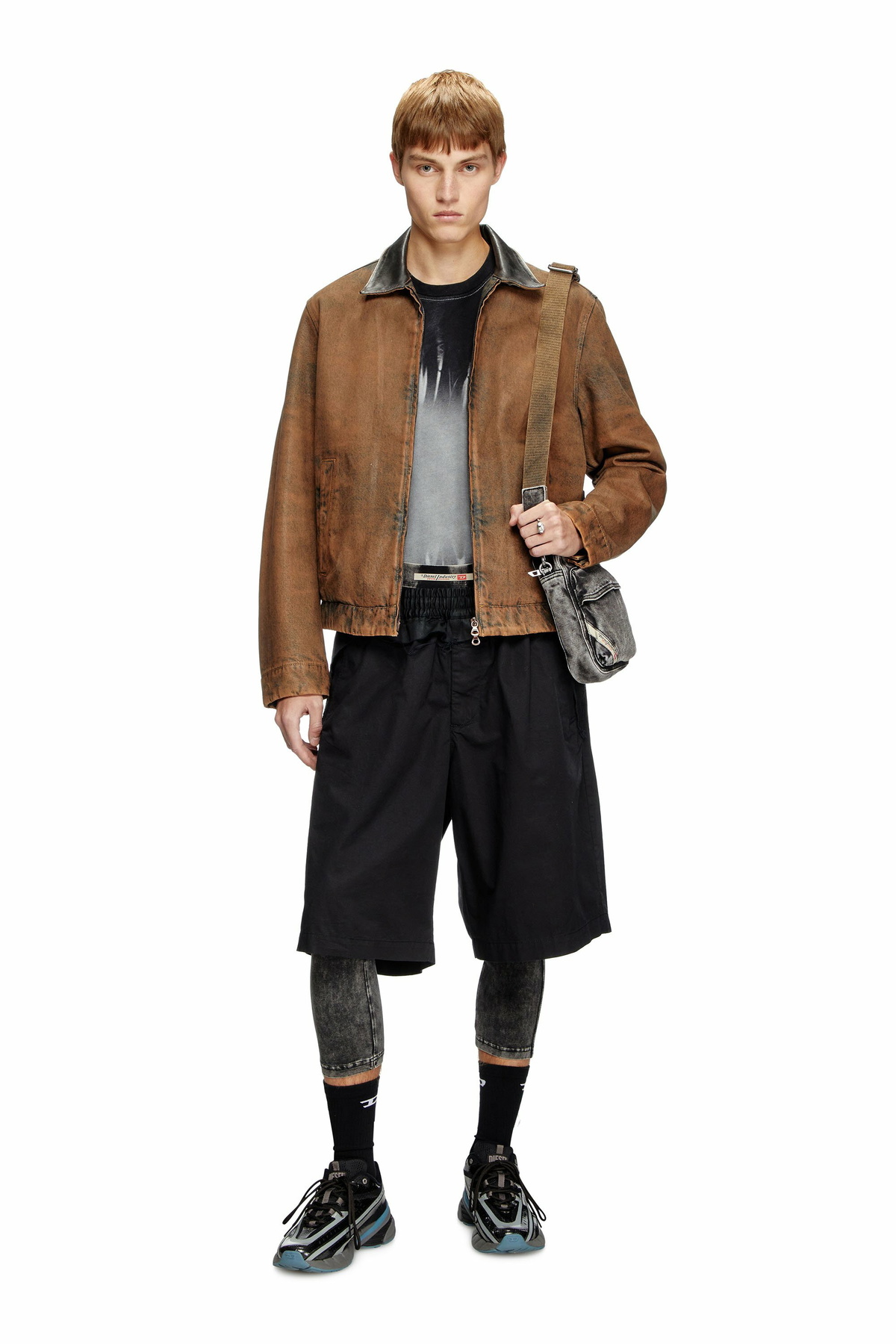 Diesel - Man - Black - Shorts