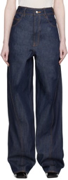 Elleme Blue Wavy Jeans