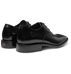Balenciaga - Polished-Leather Derby Shoes - Black