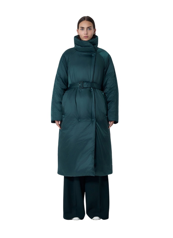 Photo: Lacoste Satin Padded Coat