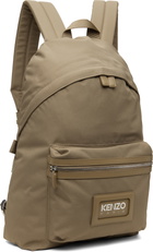 Kenzo Tan Kenzo Paris 'Kenzography' Backpack