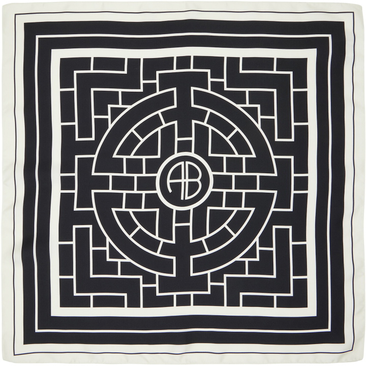Photo: ANINE BING Black & White York AB Scarf