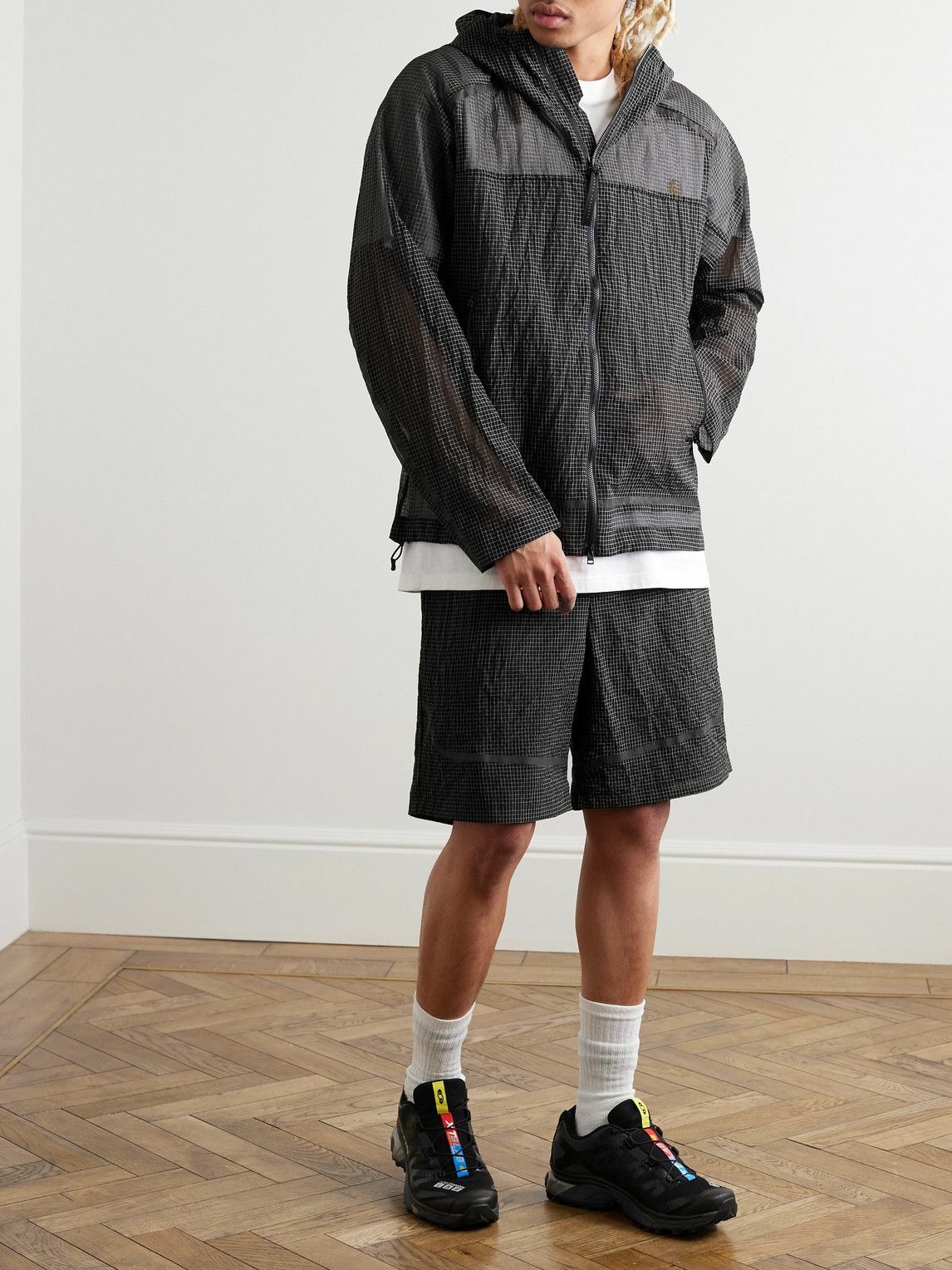 【関税込み】Norse Projects ARKTISK ブラック Hybrid セーター Norse Projects Pertex Quantum Midlayer Shirt | Uncrate Supply
