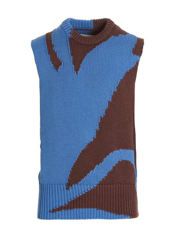 Photo: Jil Sander Colorblock Vest