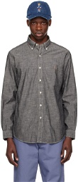 Polo Ralph Lauren Gray Embroidered Shirt