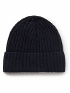 Officine Générale - Ribbed Wool and Cashmere-Blend Beanie