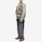 F/CE. Men's 2 Way Diagnoal Down Vest in Sage Green