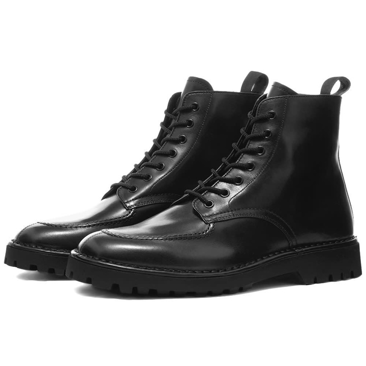 Photo: Kenzo K-Mount Lace Up Leather Boot