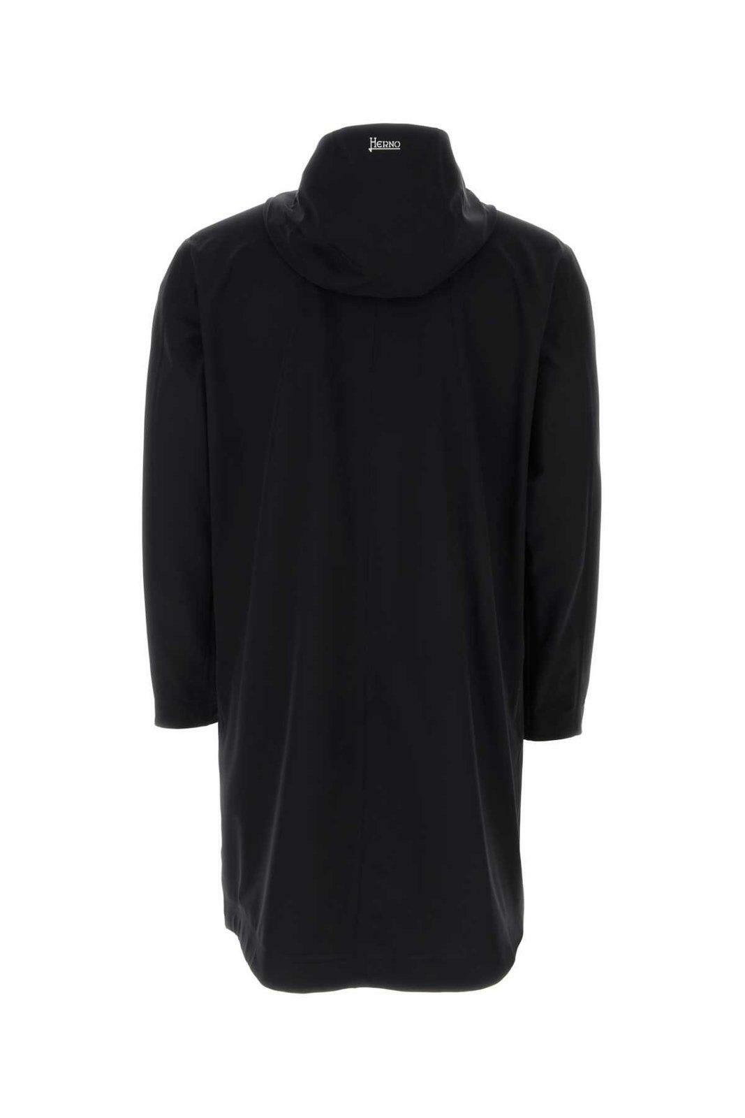 Herno Long Sleeved Hooded Parka