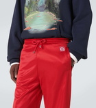 Loewe Anagram technical jersey track pants