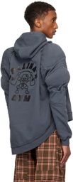 Collina Strada Gray 'CS Gym' Muscle Wave Hoodie