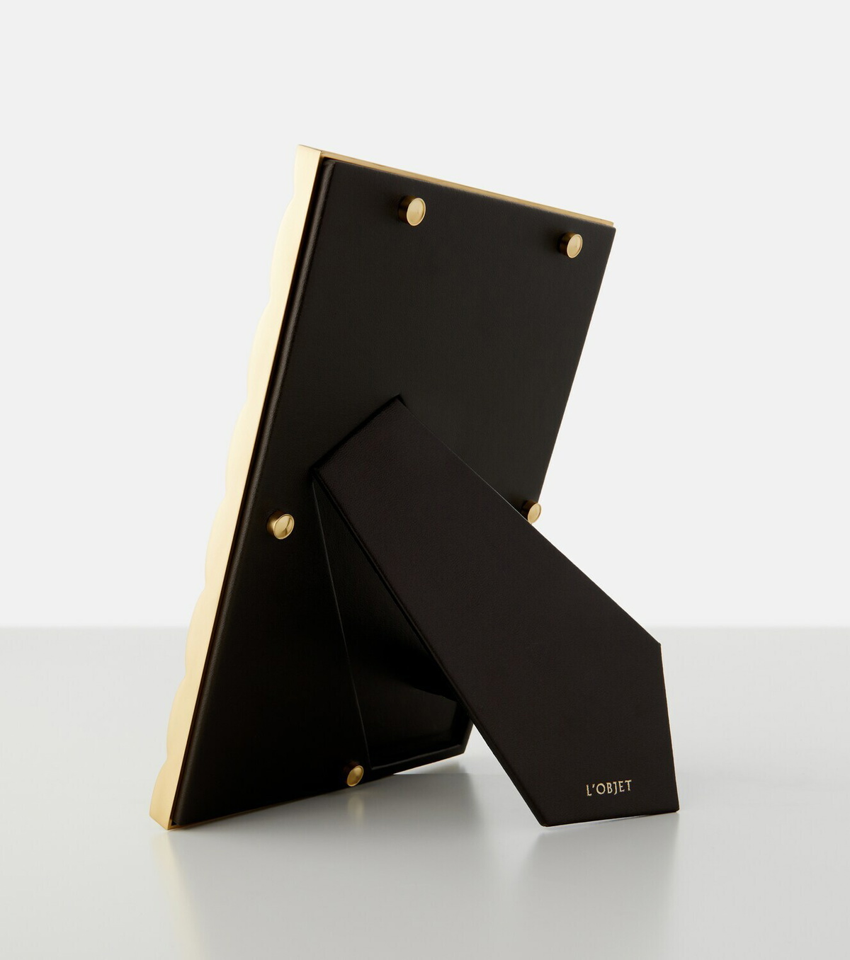 L'Objet Maxime gold-plated metal picture frame