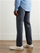 NN07 - Theo 1067 Straight-Leg Stretch-Cotton Twill Trousers - Blue