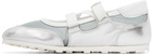 Marni Silver & Blue Mary Jane Velcro Sneakers