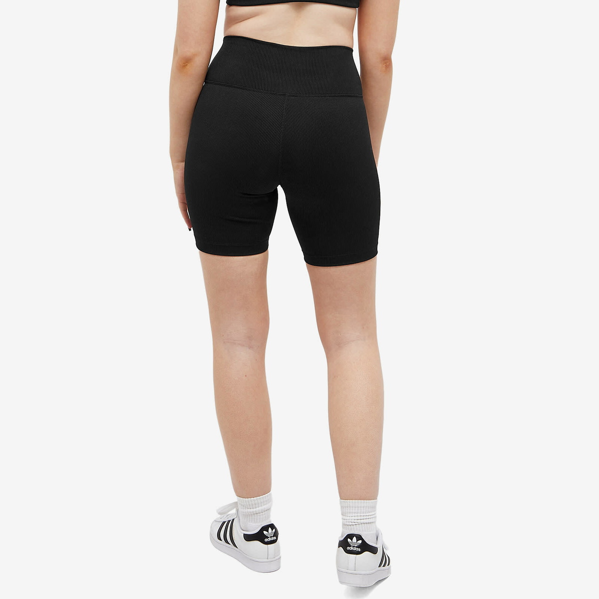 SPORTY & RICH WOMEN'S SERIF LOGO BIKER SHORTS main image 0