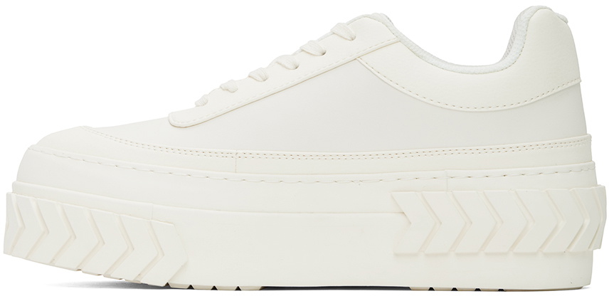 both White Tyres Sneakers
