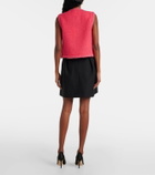 Giambattista Valli Wool-blend bouclé vest