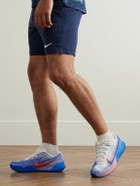Nike Tennis - NikeCourt Air Zoom Vapor 11 Rubber-Trimmed Mesh Tennis Sneakers - Blue