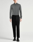 Canali Mens Shirt in Black