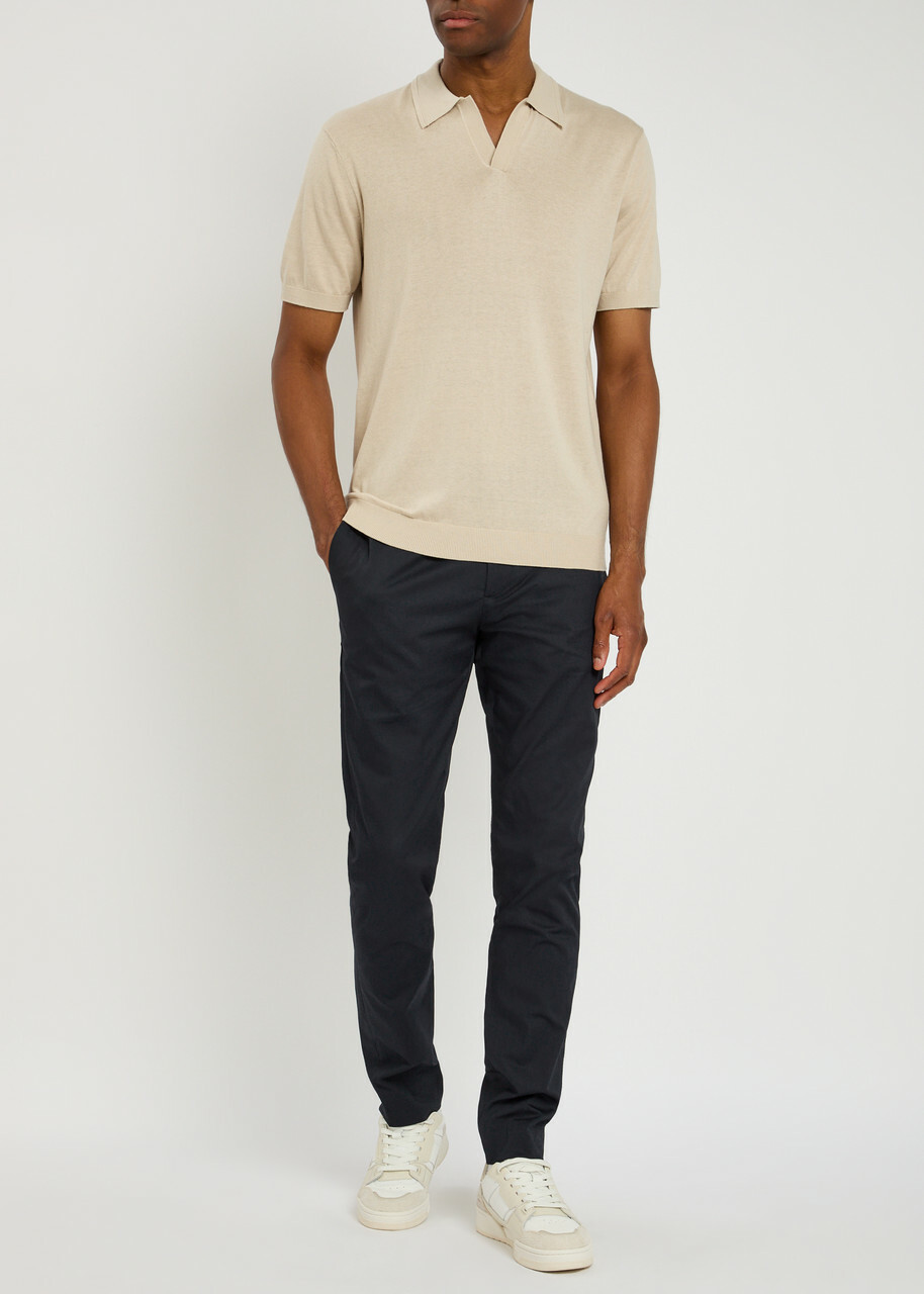 Lestrange The 24 Classic Stretch-cotton Trousers Navy