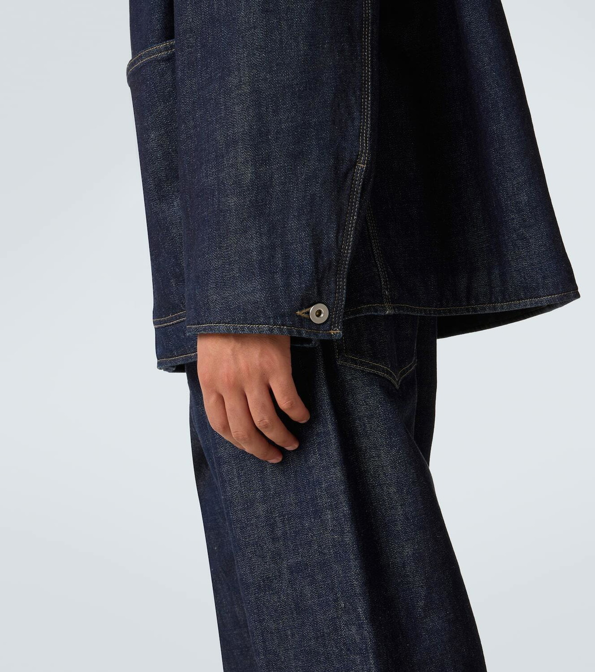 Jil Sander Oversized denim jacket