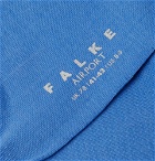 Falke - Airport Stretch Virgin Wool-Blend Socks - Light blue