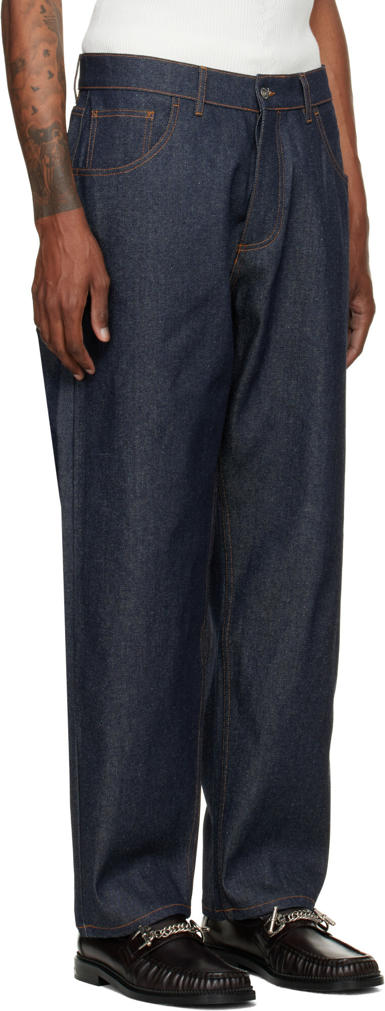YMC Navy Bez Jeans
