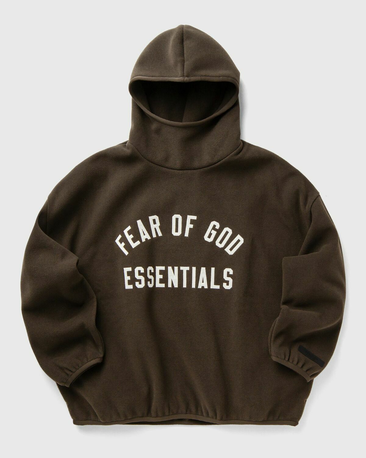 Fear of God Essentials BRUSHED HOODIE Brown Mens Hoody
