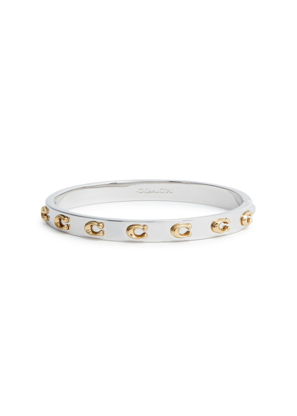 Photo: Coach Signature C Bracelet - Silver - One Size