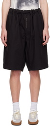 Acne Studios Black Ripstop Shorts