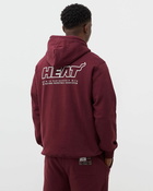 Bstn Brand Bstn & Nba Miami Heat Hoody Red - Mens - Hoodies