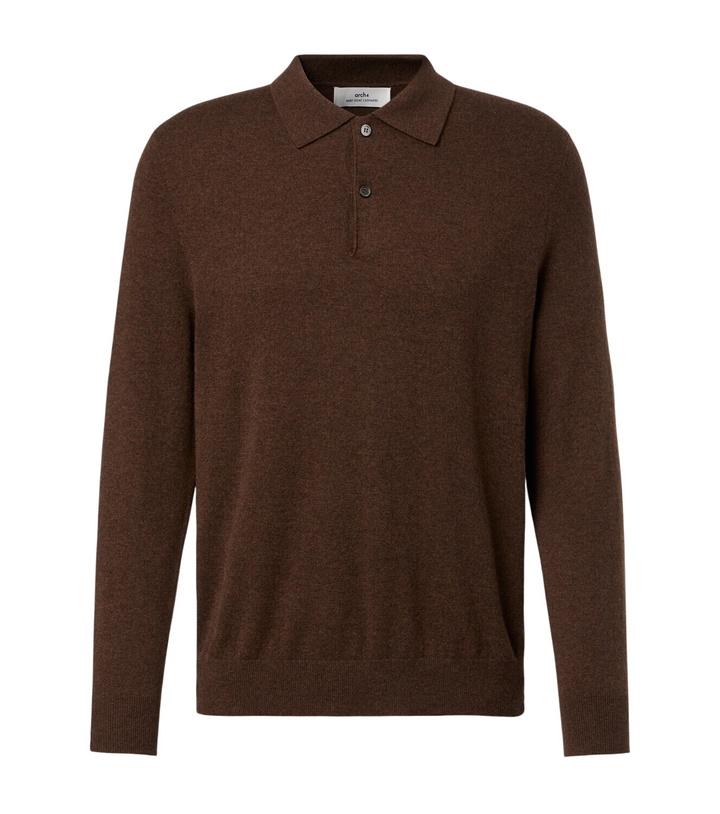 Photo: Arch4 Cashmere polo sweater